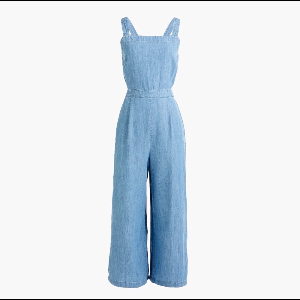 NWT J Crew Factory Cropped Style Jumpsuit